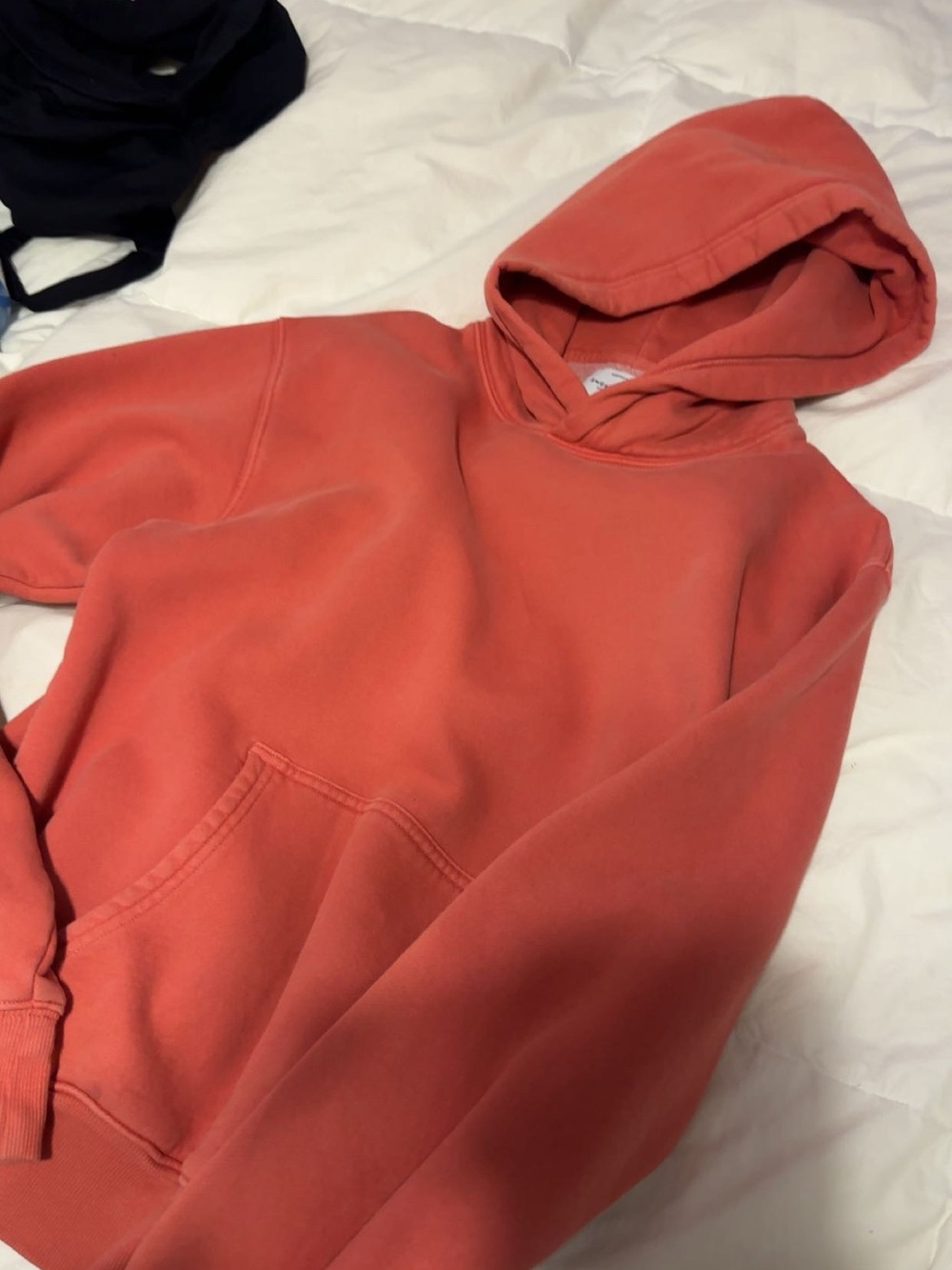 Aritzia Coral Hoodie - Pullover with Kangaroo Pocket